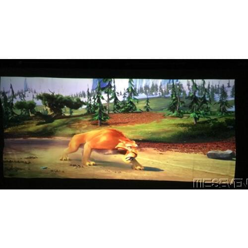 Portable Rear Projection Screen 150 Inches 16:9 Home Cinema Projector Screen, Translucent PVC Material