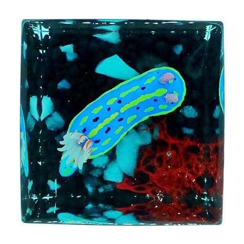 Handmade Marine Ocean Sea Hare Slug Crystal Peripheral Qi Tan Resin Decoration Car Creative Gift For Girlfriend