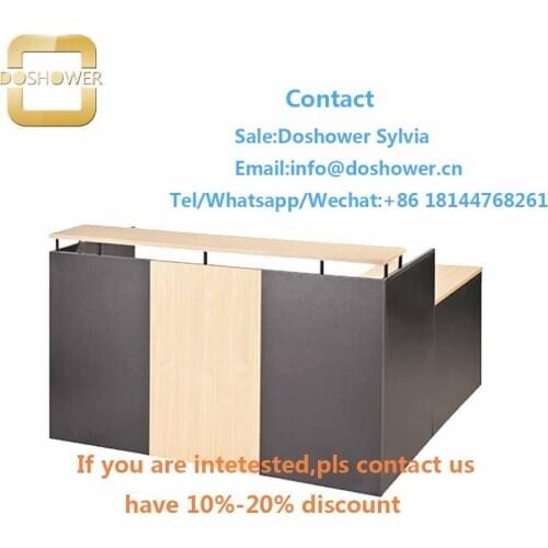 Reception desk counter with spa salon reception desk for commercial reception desk