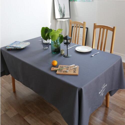 SUJASANMY Cotton Tablecloths