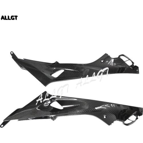 Pre-Preg Carbon Fiber for BMW S1000RR 2015 2016 2017 Gas Tank Side Trim Cover Panel Cowl Fairing Carbon