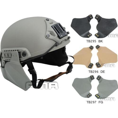 Fast Mich ACH Emerson Helmet Cover Up Armor Protection Helmet Rail Side Ear Cover OPS-Core helmet rail