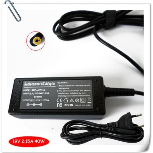 AC Adapter For Acer Aspire One 725 756 AO725 AO756 Notebook Power Supply Charger cargador universal portatil caderno carregador