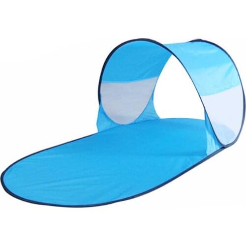 Beach Tent Automatic Sun Shade Mat Outdoor Single Folding Tent Multi-Function Beach Mat Anti-UV Camping Equipment Camping Tour