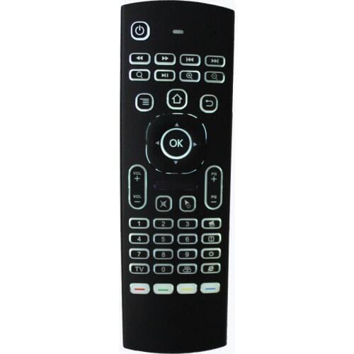 Air Mouse 2.4G RF Wireless Backlit T3 Smart Keyboard For X96 tx3 mini A95X H96 pro Android TV Box MX3 MX3-L