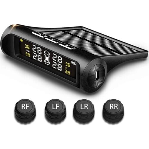 Solar wireless tire pressure monitoring TPMS tire pressure monitoring system tire pressure sensor tire pressure monitoring