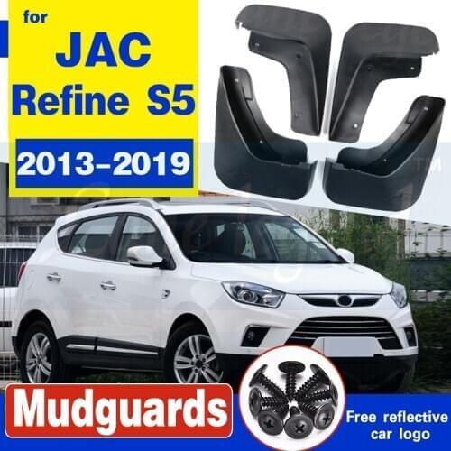 For JAC Refine S5 2013~2019 Front Rear Mudflap Fender Mud Flaps Guard Splash Flap Mudguard Accessories 2014 2015 2016 2017 2018