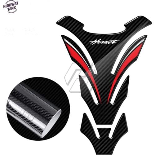 3D Carbon-look Motorcycle Tank Pad Protector Case for Honda Hornet CB600F CB650F CB250 CB1000R