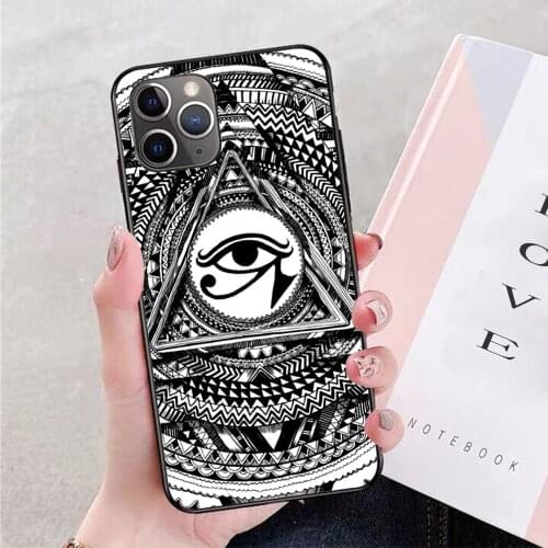 Eye of horus Phone Case For iPhone 11 Pro X XR XS Max 6 7 8 plus Samsung S8 S9 S10 S20 A10 A50