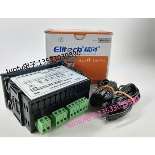 Elitech Jingchuang MTC-5080 Refrigeration Defrost Microcomputer Temperature Controller Electronic Temperature Controller