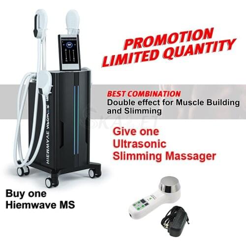 HIEMT Emslim Fat Reduction EMS Body Sculpting Building Muscle Stimulator Machine 4 Handles