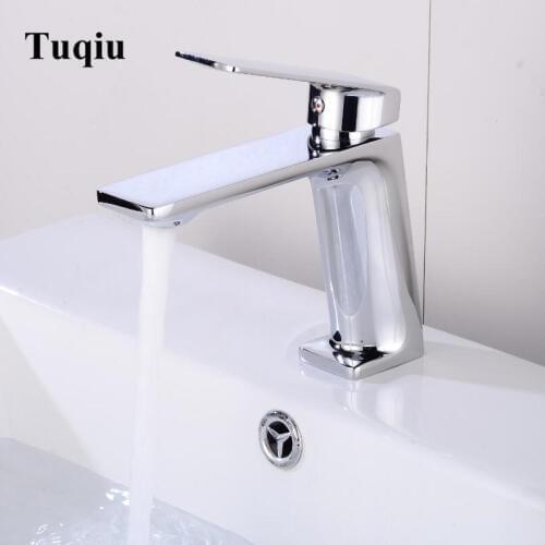 Basin Faucet Bathroom Sink Faucet Single Handle Hole Chrome Faucet Basin Taps Deck Vintage Wash Hot Cold Mixer Tap Crane