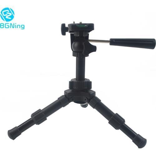 Lightweight Tabletop Camera Mini Pocket Tripod Phone Stand Holder Portable Desktop Compact for Phone DSLR Camera Travel Shooting