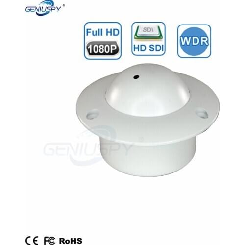 Flying Saucer HD SDI 1080P Mini camera 1/3" Panasonic 2.1Megapixel Pin Hole Digital Security Camera HD-SDI Cctv camera SDI Cam