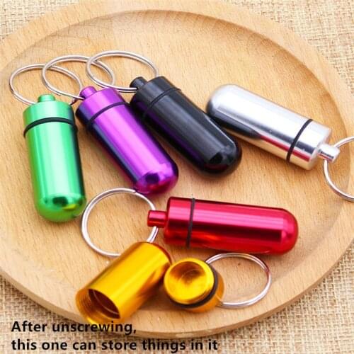 Aluminum Alloy Mini Car Keychains Storage Automobiles Keyrings Men Women Portable Auto Keyfob for Vehicle Interior Accessories