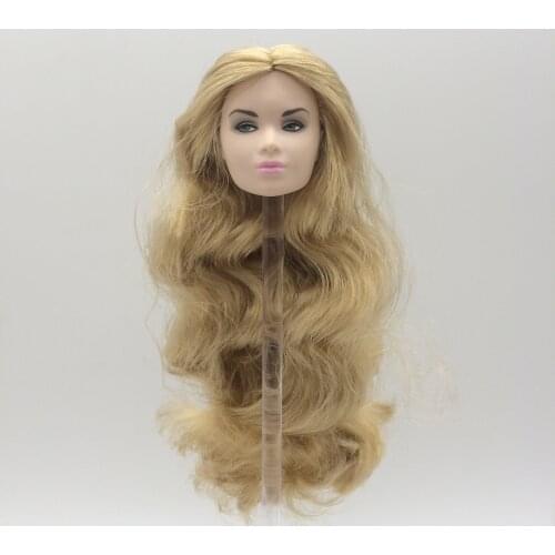 Fashion Royalty color infusion nuface blond hair fanxi integrity doll head 1/6 scale for repaint ooak