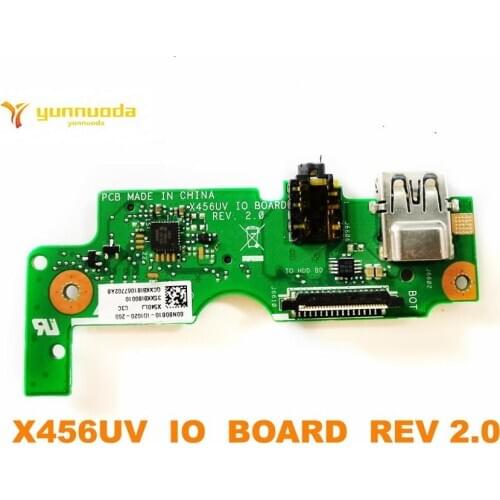 Original for ASUS X456UV USB AUDIO SD CARD BOARD X456UV IO BOARD REV 2.0 tested good free shipping
