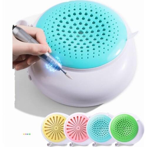 Dust Collector for Nails Dust Vacuum Cleaner Nail Dust Extractor for Manicure Machine Vacuum Cleaner Nail Dust Suction Collector