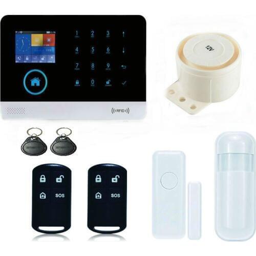 Yobang Security 4G WIFI GPRS SMS Home Alarm System Smart Wireless Shop Home Alarmsysteem With IP Camera PIR Motion Sensor