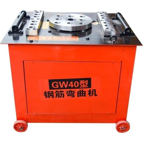 Steel Bending Machine Round Steel Bending Machine Automatic Steel Stirrup Bending Machine Construction Machinery GW40