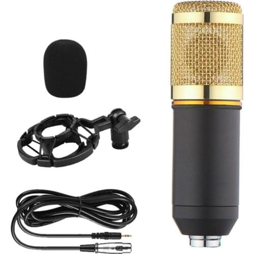 Bm-800 Condenser Microphone Recording Karaoke Microphone 3.5 mm Wired Recording Microphone for Computer Studio Pc