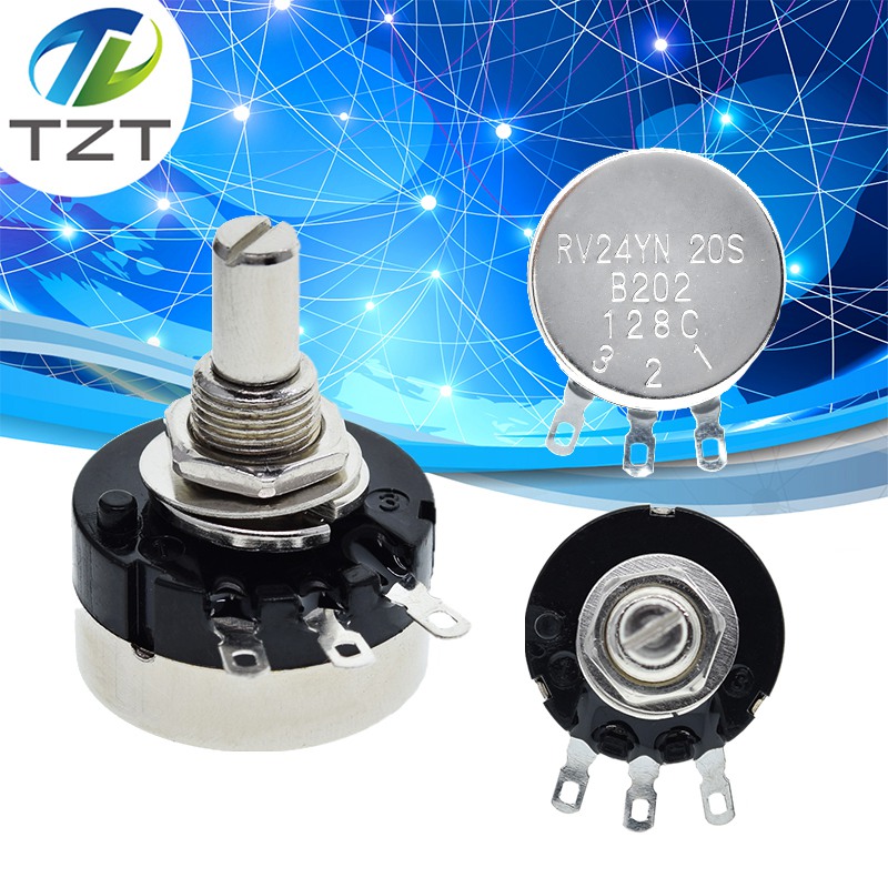 1pcs RV24YN20S B201 B501 B102 B202 B502 B103 B203 B503 B104 B204 B254 B504 B105 500 ohm 10K 20K 50K 100K 200K ohm Potentiometer