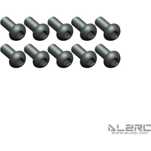 ALZRC M2x5mm Socket Button Head Screw For N-FURY T7 FBL 3D Fancy RC Helicopter Accessories TH19066-SMT6