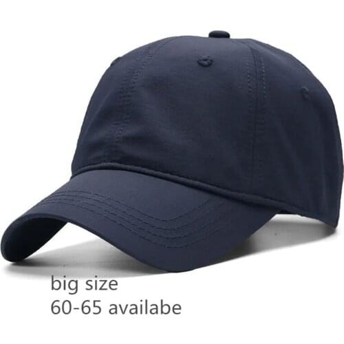 Quick-drying and breathable big headline size summer Breathable Cotton Mesh summer Snapback baseball cap