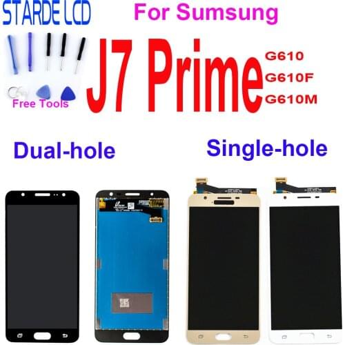 5.5'' LCD Display for SAMSUNG Galaxy J7 Prime G610 G610F G610M Touch Screen Digitizer Assembly Replacement Repair Parts Tested