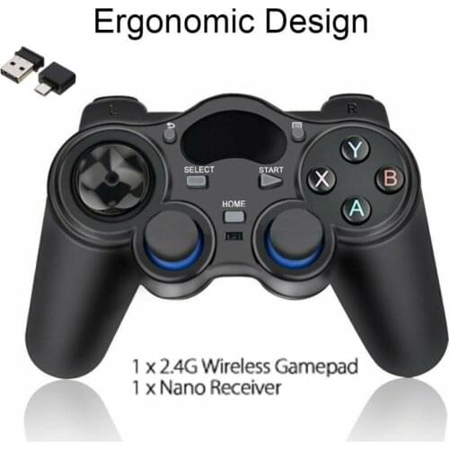 Wireless Gamepad For Android Phone / PC / PS3 / TV Box Joystick 2.4G Joypad USB PC Game Controller For Xiaomi Smart Phone Access