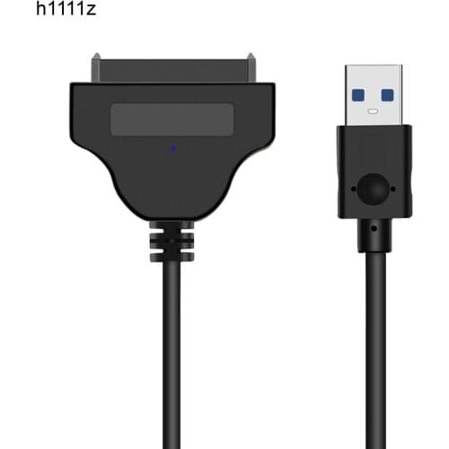 New USB 3.0 to SATA Adapter Converter Cable 22pin SATAIII SATA3.0 USB3.0 to SATA 3 Adapters ASM1053e Chip for 2.5" SATA HDD SSD