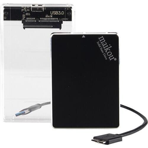 Maikou Usb3.0 2 In 1 2.5Inch Sata3 6Gb/S Mobile Solid State Drive 120GB Mobile solid state drive