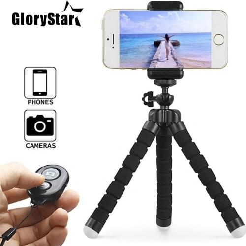 Mini Flexible Gorillapod Octopus Tripod for iPhone Samsung Xiaomi Huawei Phone Tripod Selfie Stick for Gopro Camera Accessory