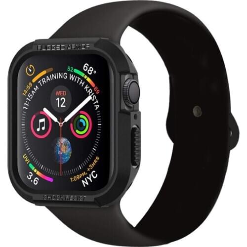 For apple watch 44mm 40mm 42mm iwatch apple watch 6/5/4/3/2/SE Tpu soft Shockproof Protector case