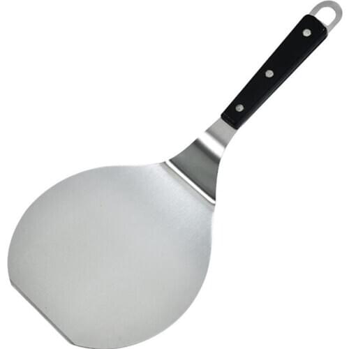 Stainless Steel Pizza Spatula Comfortable Grip Handle Hanging Hole Kitchen Baking Tools