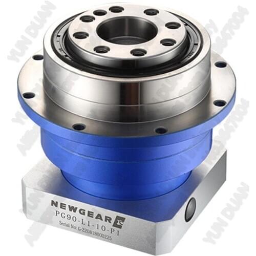 Ratio 20:1 60mm Flange Output Planetary Gearbox Reducer Helical Gear 6000rpm 14mm Input for 200W 400W 600W Servo Motor CNC Robot