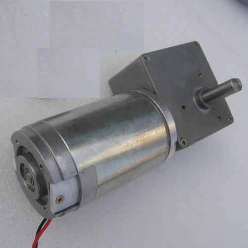 High-speed worm gear motor DC motor robot model Total 12V 80 rpm 100 rpm 160 RPM 24V 200 RPM