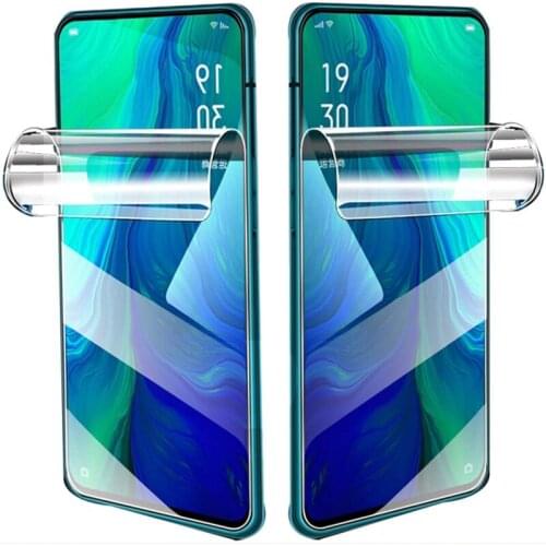 Screen Protective For Oppo A92 A92S A72 A52 A12 Hydrogel Film For Oppo F15 A31 A12e Ace2 Hydrogel Film