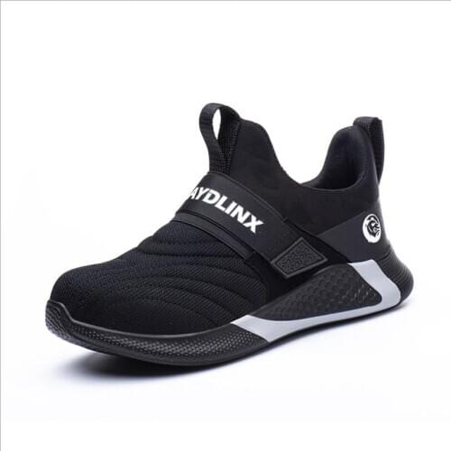 K17 Big Size 49 Work Safety Boot Men Shoe Breathable Anti-Smashing Lightweight Work Boots Indestructible Steel Toe Cap Sneakers