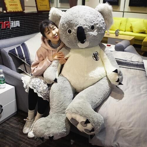1pc 70/95CM Big Koala Plush Toys kawaii Lazy Animal Koala Pillow Dolls Stuffed Australia Toys for Children Kids Birthday Gifts