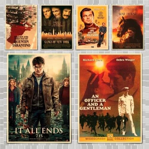 Classic Movie 2 Poster Wall Stickers For Home Room Bar Decor Art