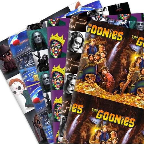 50*45cm Game Movie Film 100% Pure Or Polyester Cotton Or knit Stretch Satin Material Patchwork Sewing Fabrics Quilt DIY Cloth