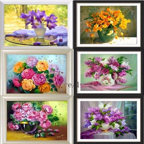 Diamond Mountain Specials Diamond painting Cross Stitch 6 flower Lavender Dreams Crystal Rhinestone mosaic Diamond embroidery