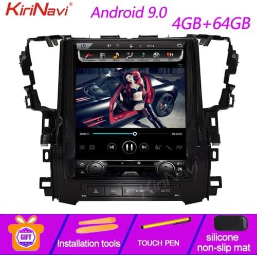 KiriNavi 12.1" Vertical Screen Tesla Style Android 9.0 Auto Radio Automotivo For Toyota Alphard Car Dvd Player GPS Navigation 4G