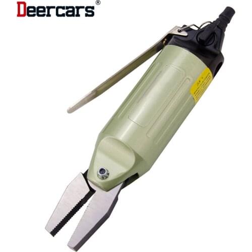 Free Shipping Pneumatic Pliers Air Pincer With Teeth Clamp Head Wind Vise Wire Crimper Terminal Crimping Tool