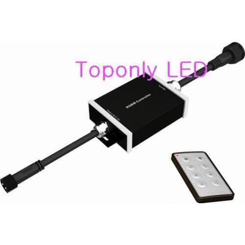 4-in-1 RGBW remote wireless led controller DC12-24v 180w IP65 outdoor waterproof CE&ROHS 20pcs/lot promotion DHL free shipping