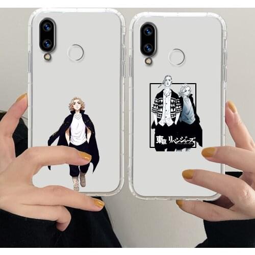 Anime Tokyo Revengers Phone Case For Huawei Honor 6 7 8 9 10 10i 20 A C X Lite Pro Play transparent painting cell cover pretty