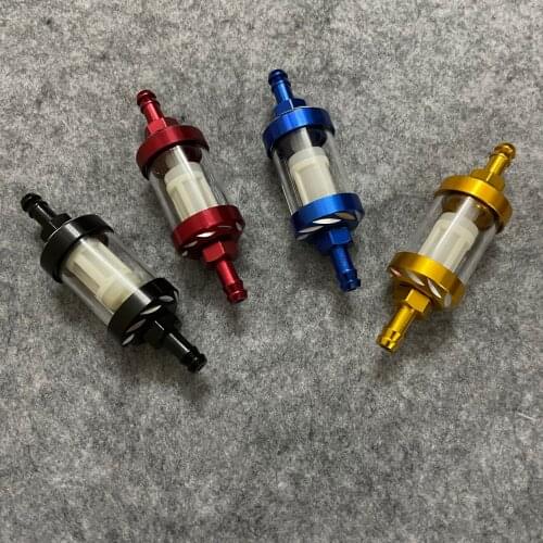 Color 8mm Motorcycle Inner Fuel Filter Gasoline Filters For yamaha suzuki kawasaki honda ducati ktm harley darvison bmw triumph