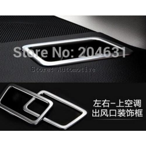 For 2012-2014 2015 2016 2017 for Subaru XV upper outlet box decorative cover 2pcs/set