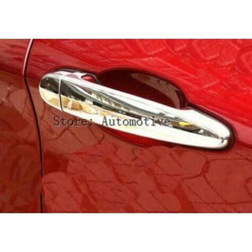 For Left Hand Drive 8pcs Auto Car Side Door Handle Cover ABS Chrome For BMW X3 F25 2011 2012 2013 2014 2015